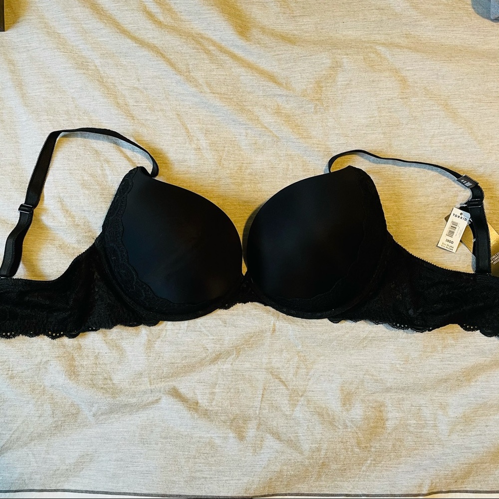Torrid Black Lace Bra